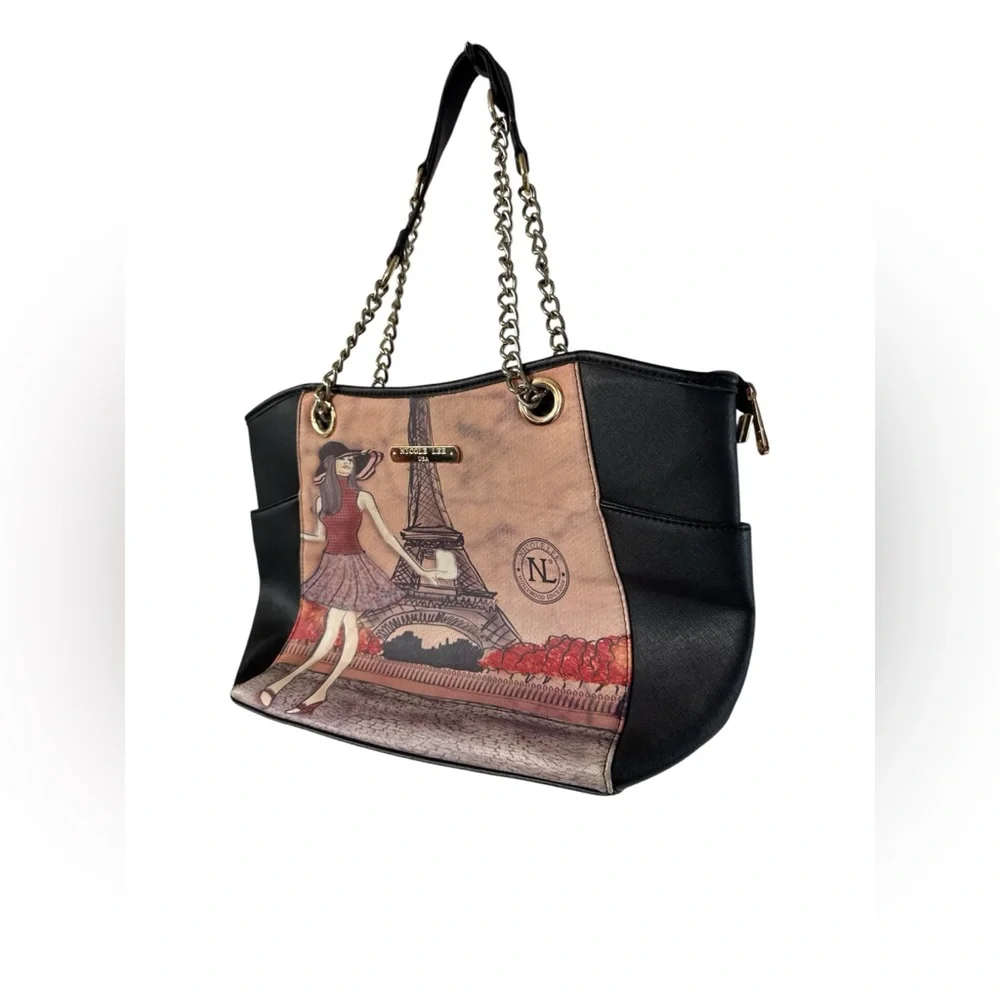 Nicole Lee graphic Tote‎ Bag